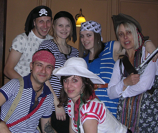 Piratewalks llandogger fun