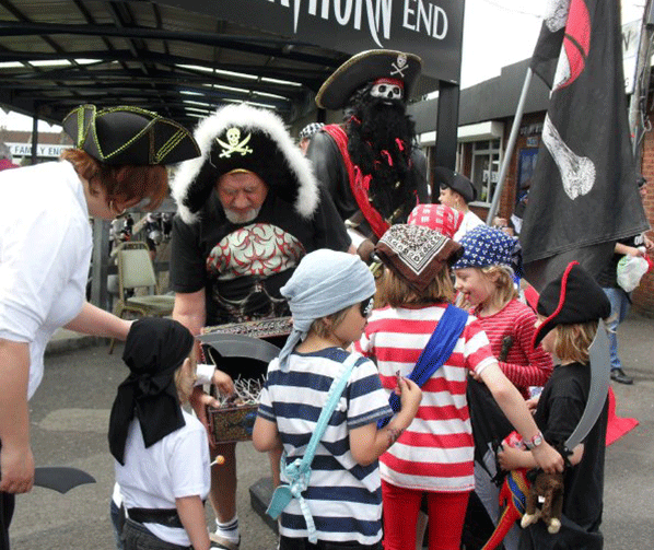 Pirate Walks Kids fun